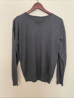 Atmosphere Charcoal Gray Crewneck Sweater